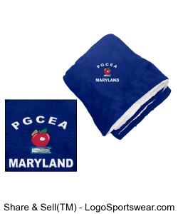 PGCEA/Maryland Blanket (Blue) Design Zoom